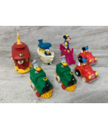 1988 McDonalds Disney Mickey&#39;s Birthdayland Cars Pull Back Toys &amp; Wind U... - £7.32 GBP