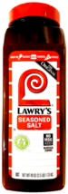 Lawry&#39;s Seasoned Salt (40oz) 2.5 Lbs. **No MSG Added** EXP  03/2026 - $19.07