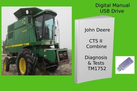 John Deere CTS II Combine Repair  Diagnosis &amp; Tests Technical Manual See... - £18.62 GBP
