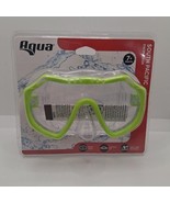 Aqua South Pacific Youth Swim Mask, Neon Green - $257.45 MXN