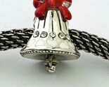 Brighton Joyful Bell Stopper, J95182, Silver, Enamel Finish/Crystals,  New - $23.75