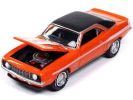 1969 Chevrolet Yenko Camaro Hugger Orange with White Stripes &quot;Mecum Auct... - $17.09