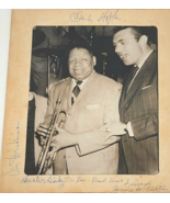 50s Jazz Club Photo Signed Henry Red Allen &amp; Claude Hopkins Multiple Aut... - £195.63 GBP