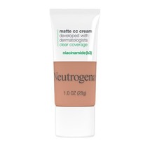 Neutrogena Clear Coverage Flawless Matte CC Cream, Shell, 1 oz.. - £23.73 GBP