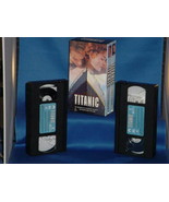 LEONARDO DICAPRIO KATE WINSLET Titanic 2 VHS Set - £3.90 GBP