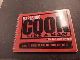 The Original Cook Like A Man Cookbook, Grill Smoke Bbq Marlboro - $6.00