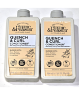2 pack Rhyme &amp; Reason Quench &amp; Curl Conditioner Curly Textured Hair 12oz - $35.73 CAD
