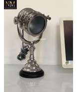 Nautical Chrome Searchlight W Stand Spot Light Studio Search Light Desig... - $6,137.83 MXN