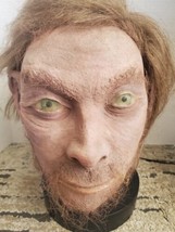 Halloween Prop  Foam Latex Adult Character Head New professional Caveman Pirate - £79.13 GBP
