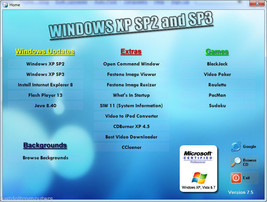 Service Packs 2 &amp; SP3 for Windows XP - More &amp; Must Have Apps - New Version   - $10.99