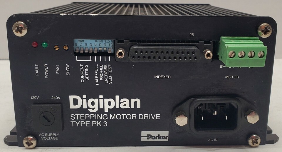 PARKER DIGIPLAN STEPPING MOTOR DRIVE PK3 110V - $89.00