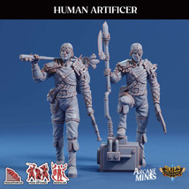 3D Printed Sordane Publishing Arcane Minis Human Artificer Scrapper Pirates Set - $9.80+