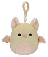 Squishmallows Clip-On Meghan The Bat 3.5&quot; Yellow Small - €14,61 EUR