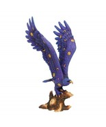 On Eagle&#39;s Wings Celestial Moon Soaring Eagle Figurine Collectible W/Box - £27.68 GBP