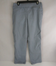 Croft &amp; Barrow The Effortless Stretch Pant Gray Pants Slacks Size 8 Regular - £11.52 GBP