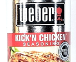 Weber Kick&#39;n Chicken Seasoning Gluten Free 11oz. - £18.76 GBP