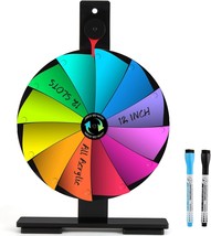 Acrylic Prize Wheel 12 Inches Heavy Duty Spinning Wheel for Prizes Wall Mounted  - £55.53 GBP