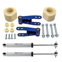 Front 3&quot; Rear 2&quot; Leveling Lift Kit w/ Shocks for Jeep Cherokee XJ 1984-2001 - £265.85 GBP