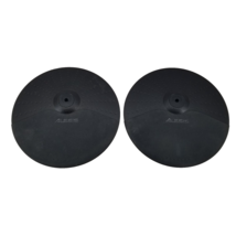 Lot of 2 Alesis DM6 Nitro 10&quot; Electronic Drum Cymbal Pads Triggers Singl... - $70.48