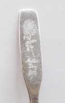 Collector Souvenir Spoon Mother&#39;s Day 1979 Long Stemmed Rose  - £2.34 GBP