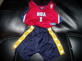 Build A Bear Nba Basket Ball Outfit Nwot - £12.02 GBP
