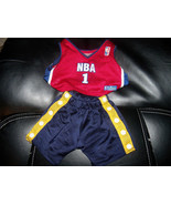 Build A Bear NBA Basket Ball Outfit  NWOT - £11.93 GBP