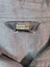 Royal Robbins Gray Short Sleeve Button Up Shirt Men’s Size XL - £11.57 GBP