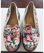 Women&#39;s Goby Alaska Flower Skull Print Slip On Loafers, EU Sz 39 US 8.5 ... - $52.91 CAD