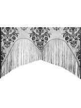 Morris Costumes Lace Decor Halloween Damask Curtain - £10.15 GBP