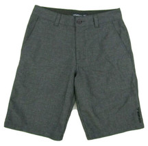 O&#39;Neill Flat Front Gray Shorts Men&#39;s Waist 28&quot; Inseam 10&quot; Polyester Blend - $19.80