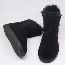 Natural Fur Warm Winter Boots for Women Genuine Leather Woman Snow Boots Thick W - £73.67 GBP