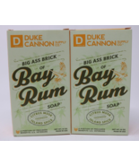 DUKE CANNON Big ASS Brick of BAY RUM Bar Soap 10 oz Each NEW Lot of 2 - $27.03 CAD