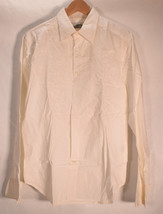 Politix Mens Embroidery Dress Shirt White M - £38.88 GBP