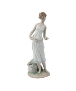 Lladro &quot;Flowers for Goddess&quot; #7709 Young Girl in Toga with flowers Retired - $7,310.03 MXN