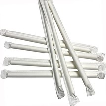 Perfect Stix Wrapped Jumbo Plastic Straws 1000 Pack, Foodservice, Bulk Set. - £23.72 GBP