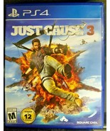 PS4  Just Cause 3 Playstation Game 4 Excellent Condition Free Ship - £11.94 GBP