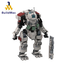 Scorch Titan Mech MOC Building Blocks Set Robot Model Bricks Toys Collectibles - £46.93 GBP