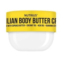 Nutrius Brazilian Body Butter Cream - (6 FL OZ) 177ml - £14.88 GBP