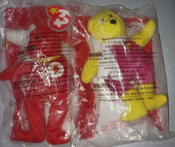 Happy Meal 25th Mcdonalds Beanie Baby Birdie The Bear Happy Meal Toy NOS - £8.77 GBP