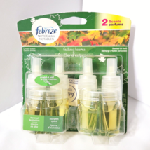 2 Febreze Notic Eables Falling Leaves Dual Scents Scented Oil Refill Discontinued - $42.07