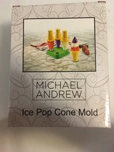 Ice Pop Cone Mold By Michael Andrew For Frozen Treats Fast Shipping! - $17.91