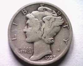 1923 Mercury Dime Very Good Vg Nice Original Coin Bobs Coins Fast 99c Shipment - £5.88 GBP