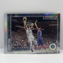 2019-20 Panini Hoops Premium Stock Joel Embiid Courtside #12 Silver Prizm 76ers - £1.57 GBP