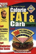 The Doctor&#39;s Pocket Calorie, Fat and Carbohydrate Counter by Allan Borushek - $2.50