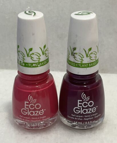 2 Eco Glaze Nail Polish - Petunia Bloom, Blossom Buddies - 0.5 oz - $15.84