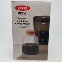 OXO Brew Compact Cold Brew Coffee Maker New Open Box Space Saving Smooth 2 Cups - £23.69 GBP
