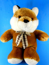 People Pals Plush Fox Stuffed Animal 11" CUTEST EVER!! Golden Brown - $12.86