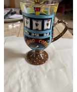 LOLITA I Like Mine Hot Casino Coffee Glass Mug Casino Coffee Recipe Jack... - $19.99