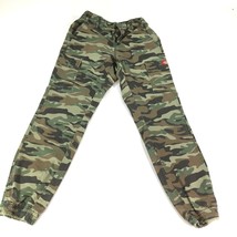 Dickie's Camo Pants Boys Small Green Brown Camouflage - £15.81 GBP