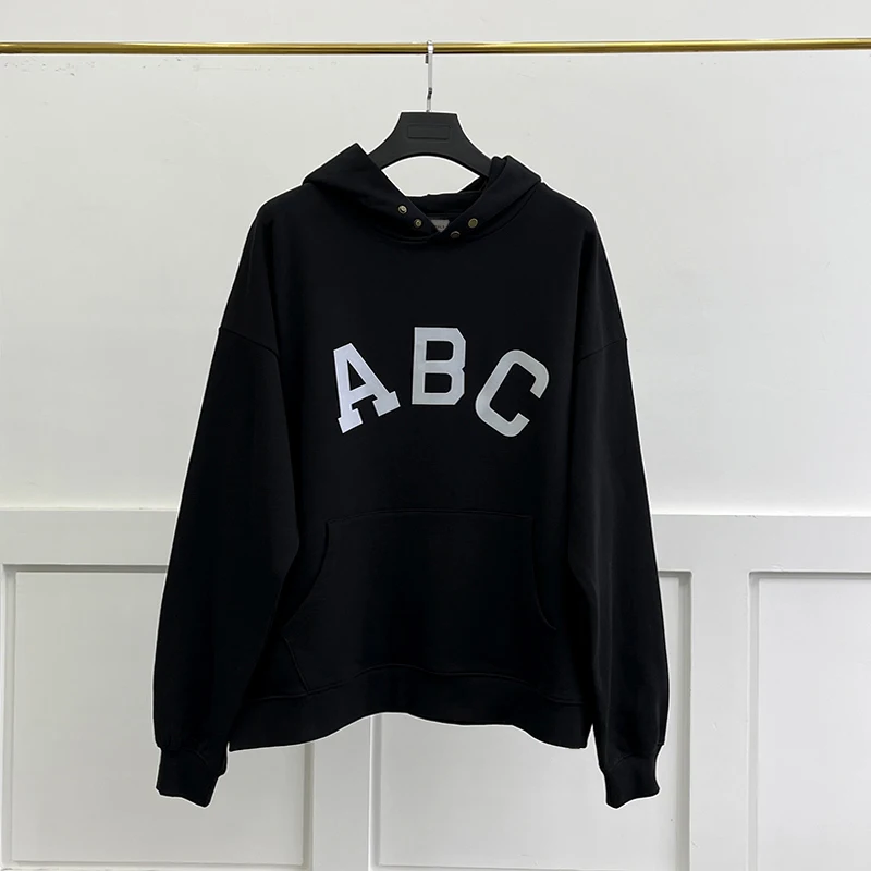 NEW Essentials Season 7 ABC Print Hoodies Best Quality Sweatshirts Men And Women - £225.51 GBP